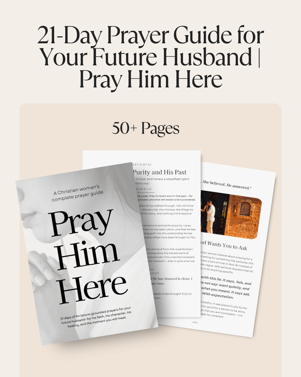 21-Day Prayer Guide for Your Future Husband | Pray Him Here